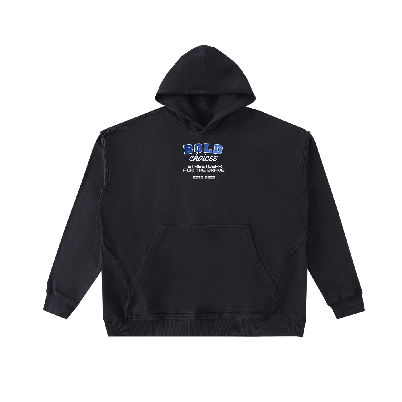 BOLD Choices™ Streetwear Hoodie – For the Brave