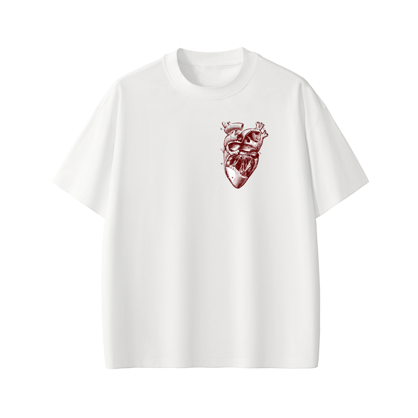 “Real Strength Has a Heartbeat” Anatomy Ribcage Tee – Bold Choices™