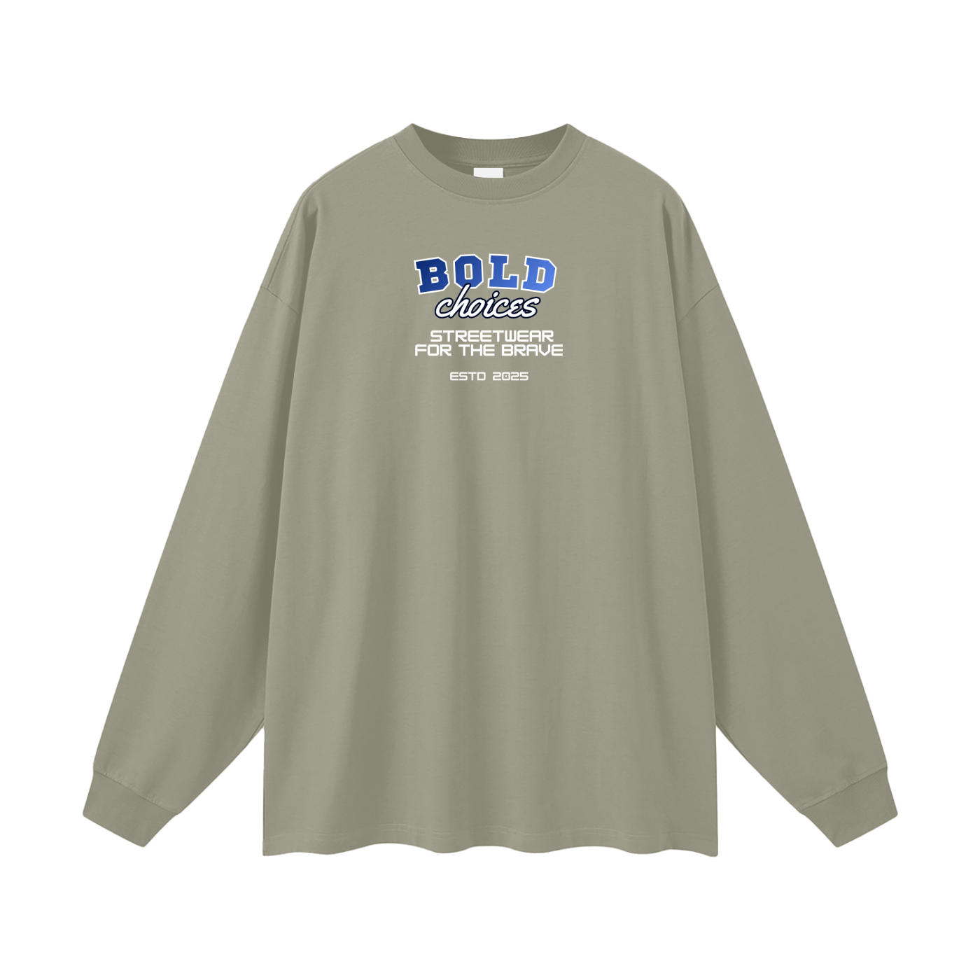 Oversized Unisex Long Sleeve T-Shirt