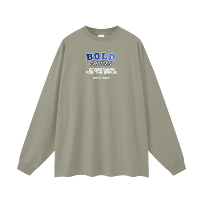 Oversized Unisex Long Sleeve T-Shirt